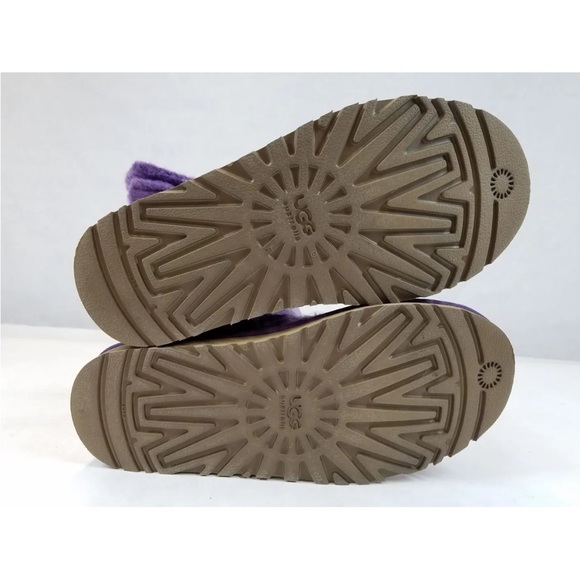 UGG Women's Lattice Cardy 3066 Purple Round Toe Knee High Snow Boots Size 5 - Picture 5 of 6